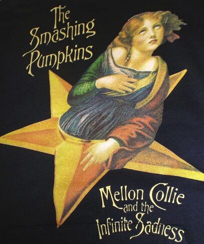 هوديي Smashing Pumpkins Mellon Collie بلوفر رجالي رسمي باللون الأزرق الداكن in Saudi Arabia