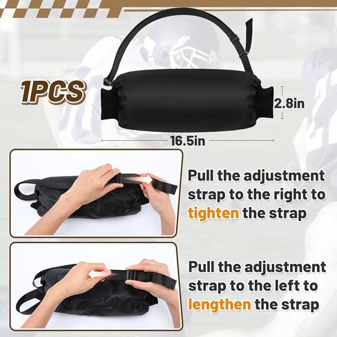 Football Hand Warmer Pouch- Soft Warm Windproof Sports Hand Warming Pouch with Zipped Pocket Adjustable Strap, Youth Hand Warmer Hand Muff for Football Hiking Camping Cycling Outdoor Recreation in Kuwait