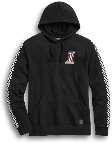 Harley-Davidson Men's Checkered Pullover Hoodie - 99031-20VM in Saudi Arabia