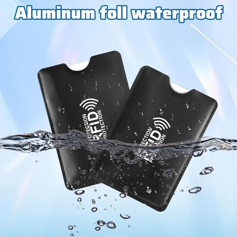 15 PCS RFID Blocking Sleeves, Credit Card Protector Anti-Skimming Protective Card Holder RFID Pouch for Wallet Purse in Kuwait