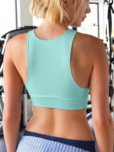 Seamless Workout Tank Top for Women 2025 Summer,Sleeveless Athletic Crop Top with Supportive Fit for Yoga and Daily Wear in Saudi Arabia