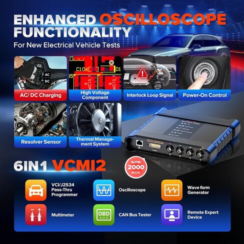Autel MaxiSYS Ultra S2 Top AI Intelligent Scanner، 2025 UltraS2 ترقية أداة المسح الضوئي MSUltra MS919، 6 في 1 VCMI2، 3.0 طوبولوجيا، DVI متعدد النقاط، Motor Truspeed، اختبار EV، 48 خدمة، ترميز البرمجة in Saudi Arabia