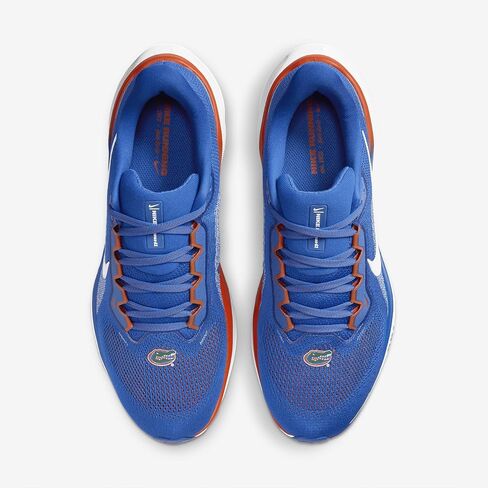 Nike Florida Pegasus 41 Men's College Road Running Shoes (FZ5113-400, Game Royal/White/University Orange/White) in Saudi Arabia