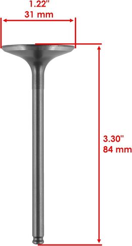 Caltric Cylinder Head Intake Exhaust Valve Gasket Kit Compatible with Honda CRF250R 2004 2005 2006 in Saudi Arabia