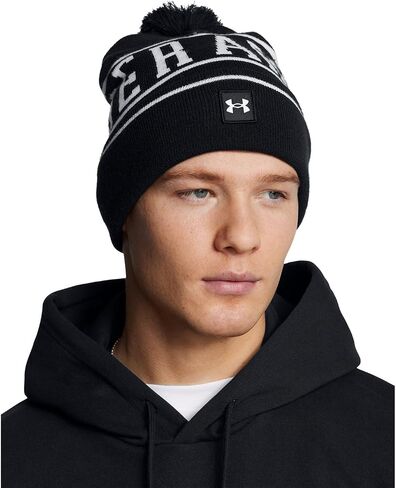 Under Armour Unisex-Adult M Halftime Pom Beanie in Saudi Arabia