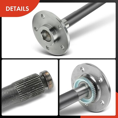 A-Premium Rear Axle Shaft with Axle Bearing and Seal Compatible with Dodge Ram 1500 2009 2010, Rear Driver or Passenger Side in Saudi Arabia
