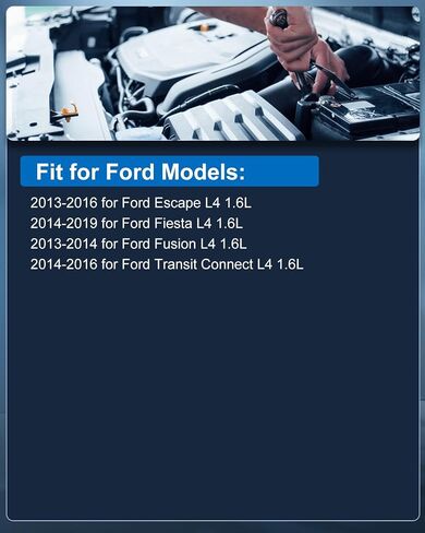 ECCPP Platinum Iridium Spark Plugs 94769 for Ford Escape 2013-2016,Fusion 2013-2014,Fiesta 2014-2019,Transit Connect 2014-2016,1.6L pack of 4 in Saudi Arabia