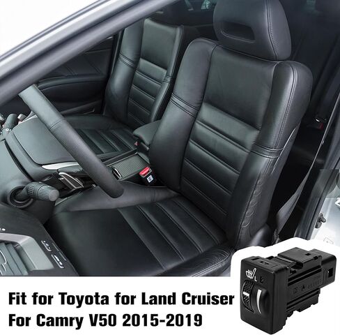 6-Pin Seat Heating Switch Heated Control Button Replacement Fit for Toyota Land Cruiser Prado LC150 (2010-2019) for Camry V50 (2012-2017) for Reiz (2010-2017) 847510G030 in Saudi Arabia