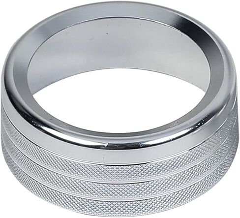 Voodonala for Ford F150 Air Conditioner Switch CD Button Knob for F150 2013 2014(Aluminum Alloy Silver) in Saudi Arabia