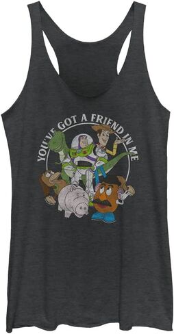 قميص بدون أكمام للسيدات من Disney Toy Story Group Junior's Racerback in Kuwait