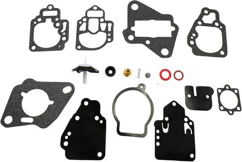 Carburetor Rebuild Kit Gasket Diaphragm Kit Compatible with Mercury Mariner 6 8 9.9 10 15 20 25 HP Replace 1395-811357 1395-9761 1395-9725 9-37304 1395-9803 1395-9179 in Saudi Arabia