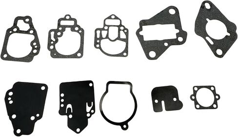 Carburetor Rebuild Kit Gasket Diaphragm Kit Compatible with Mercury Mariner 6 8 9.9 10 15 20 25 HP Replace 1395-811357 1395-9761 1395-9725 9-37304 1395-9803 1395-9179 in Saudi Arabia