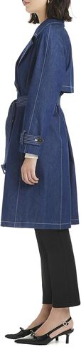 kate spade new york womens Denim Trench Coat in Saudi Arabia