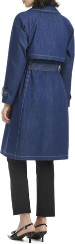 kate spade new york womens Denim Trench Coat in Saudi Arabia