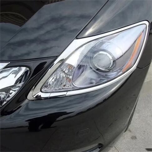 متوافق مع لكزس GS GS300 GS430 GS450h GS460 2004 2005 2006 2007 2008 2009 2010 2011 أضواء السيارة الأمامية قذيفة عدسة (2 قطعة اليسار واليمين) in Kuwait