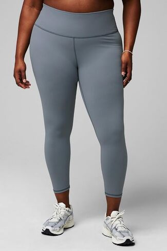 سروال Fabletics النسائي Define PowerHold عالي الخصر 7/8، أقصى ضغط، جذاب، XXL-1X، Merlot in Saudi Arabia