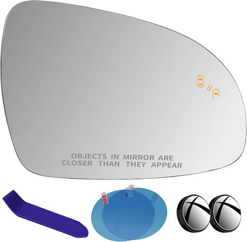 EAP Passenger Side Mirror Glass Compatible with Kia Sportage 2017-2022, Heated with Blind Spot 87621D9090 87621D9080 87621D9010 KI1325125 in Saudi Arabia