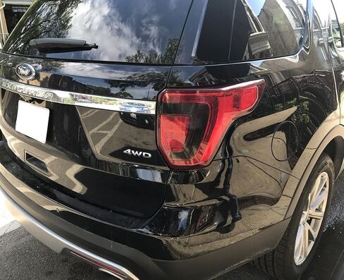 Precut Vinyl Tint Cover for 2016-2017 Ford Explorer Reverse Light & Turn Signals (20% Dark Smoke) in Saudi Arabia