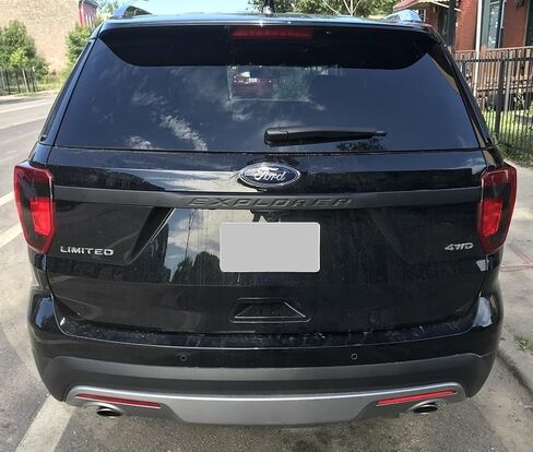Precut Vinyl Tint Cover for 2016-2017 Ford Explorer Reverse Light & Turn Signals (20% Dark Smoke) in Saudi Arabia