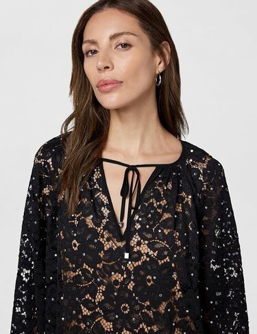 Michael Kors Women's Lace V-Neck Dress in Saudi Arabia