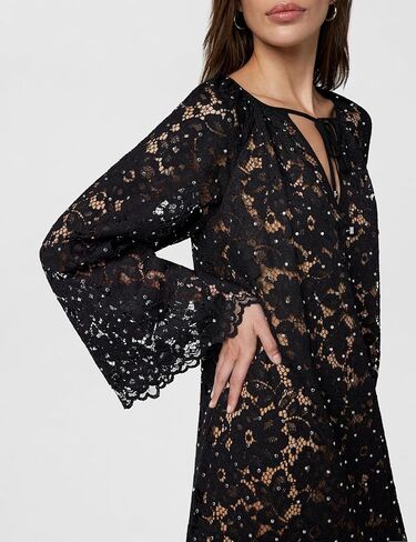 Michael Kors Women's Lace V-Neck Dress in Saudi Arabia