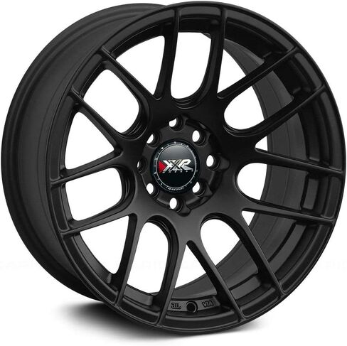 عجلة XXR 530 سوداء مسطحة من الألومنيوم (17 × 7. بوصة /4 × 100 مم، إزاحة 35 مم) in Kuwait