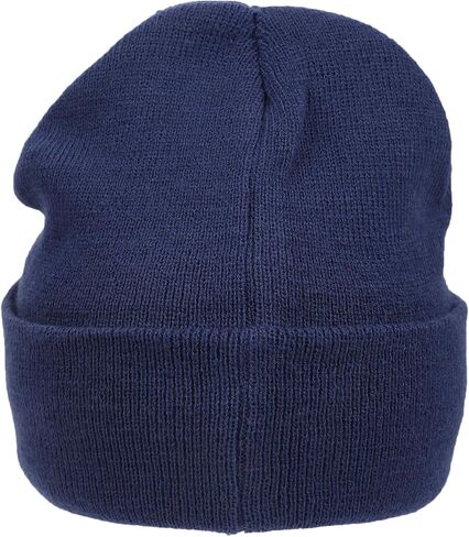 Bioworld Pabst Script Logo Embroidery Acrylic Knit Standard Cuff Beanie in Saudi Arabia