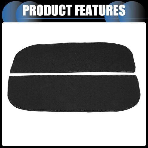 Armrest Protector Cover Pad, for BMW X5 X6 2010-2018 Neoprene Fabric Black, 1 Pair in Saudi Arabia