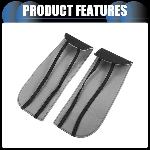 Armrest Protector Cover Pad, for BMW X5 X6 2010-2018 Neoprene Fabric Black, 1 Pair in Saudi Arabia