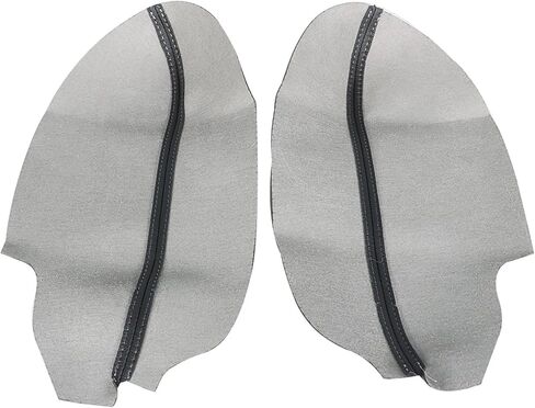 Artificial Leather Car Front Door Panel Armrest Cover 2Pcs Replacement for Acura TSX 2009-2014 Black in Kuwait