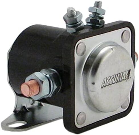 New Premium 12V Solenoid Compatible with Ford F-100 F150 F-250 F-350 E-100 E-250 E-350 Econoline/Club Wagon Bronco, Mercury Cornet Monarch Zephyr 1977-1981 Replaces B6AZ-11450-A SW3 60-02-5504 401 in Saudi Arabia