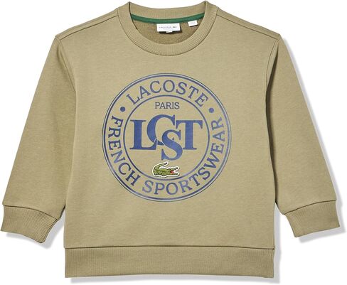 Lacoste Kids' Contrast Badge Sweatshirt in Saudi Arabia
