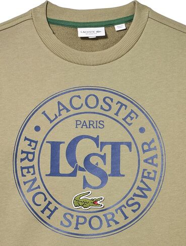 Lacoste Kids' Contrast Badge Sweatshirt in Saudi Arabia