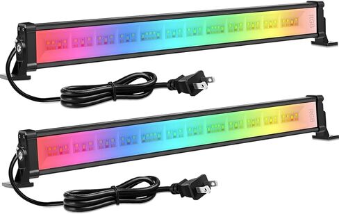 LED Wash Light DJ Light Bar, 42W RGBCW Smart APP Waterproof LED Stage Lights Bar, Dimmable Wall Washer Light for Church Wedding Birthday Party Stage Lighting Christmas Decoration in Saudi Arabia