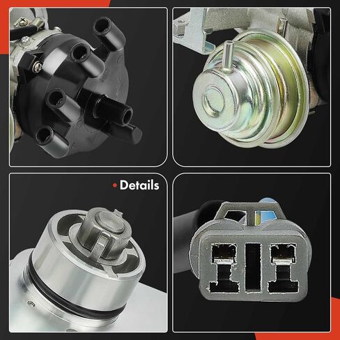 A-Premium Ignition Distributor with Cap and Rotor Compatible with Mazda 626 1988-1992 2.2L, MX-6 1988-1992 2.2L & Ford Probe 1989-1992 2.2L in Saudi Arabia