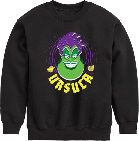 Disney - Villians - Ursula - Toddler & Youth Crewneck Fleece Sweatshirt in Saudi Arabia