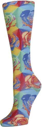 جوارب سيليست ستاين الضاغطة العلاجية المتدرجة، بني خريفي بيزلي، 8-15 مم زئبقي Queen Plus Calf in Kuwait