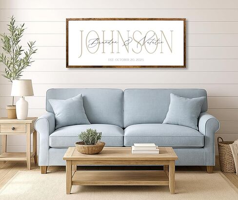 هدايا زفاف شخصية للأزواج، علامة خشبية in Kuwait