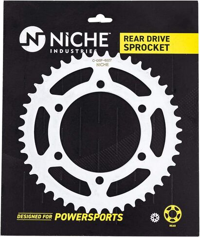 NICHE 520 Pitch Front 14T and Rear 43T Drive Sprocket Kit for 2015-2018 Yamaha YZF-R3 1WD-E7460-00-00 in Saudi Arabia