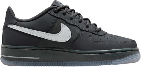 Nike Air Force 1 Big Kids' Shoes (FV3980-001, Anthracite/Cool Grey/Reflect Silver) Size 4 in Saudi Arabia