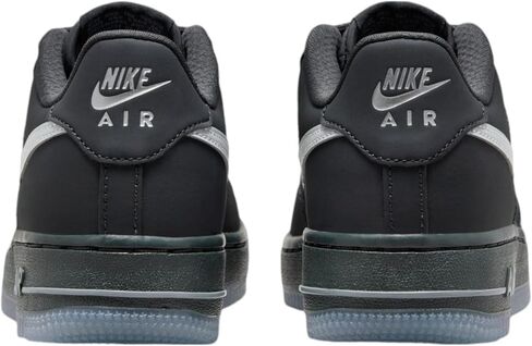 Nike Air Force 1 Big Kids' Shoes (FV3980-001, Anthracite/Cool Grey/Reflect Silver) Size 4 in Saudi Arabia