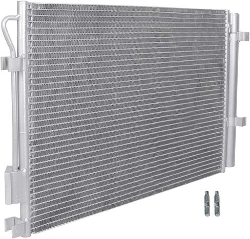 OCPTY A/C AC Condenser Compatible with 2012-2013 for Hyundai for Accent | 2012-2013 for Hyundai for Veloster | 2012-2013 for Kia for Rio, Replace 3979, 976061R000,976062V000,HY3030149 Condensers in Saudi Arabia