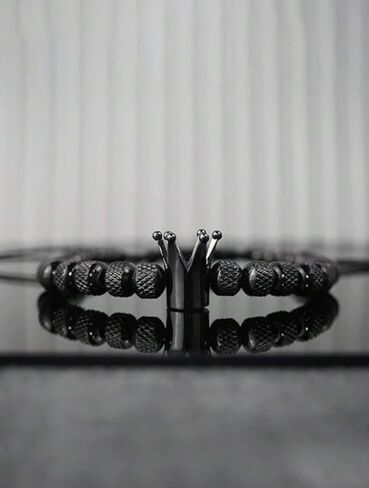 Vintage Stackable Bead Bracelet Set For Men Women Handmade Bohemian Style Multilayer Adjustable Elastic Bead Bracelet Fashion Punk Jewerly Gift in Saudi Arabia