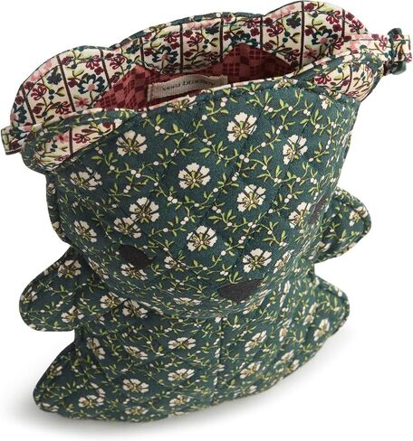 Vera Bradley Premium Cotton Bear Crossbody, Mistletoe Lattice in Saudi Arabia
