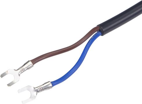 مكثف تشغيل uxcell CBB60 35 فائق التوهج 450 فولت تيار متردد 2 سلك 50/60 هرتز أسطوانة 96 × 45 مم مع طرف، مسمار تثبيت M8 لمحرك مضخة المياه لضاغط الهواء in Kuwait