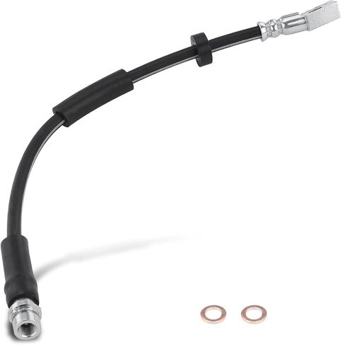 A-Premium Rear Driver or Passenger Side Brake Hydraulic Hose Compatible with Select Jaguar Models - X-Type 2002 2003 2004 2005 2006 2007 2008 - Replace# C2S4684, C2S46537 in Saudi Arabia