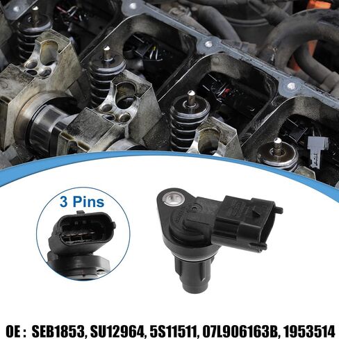 X AUTOHAUX 393502B030 39350-2B030 Car Camshaft Crankshaft Position Sensor for Accent for Elantra for Loniq for Kona for Tucson for Veloster for Forte in Saudi Arabia