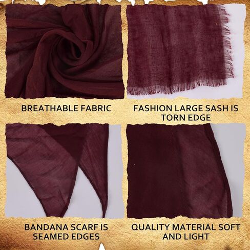 Pirate Costume Men Women Halloween Bandana and Belt Set Accessories for Pirate Hat Styling & Themed Adventures in Saudi Arabia