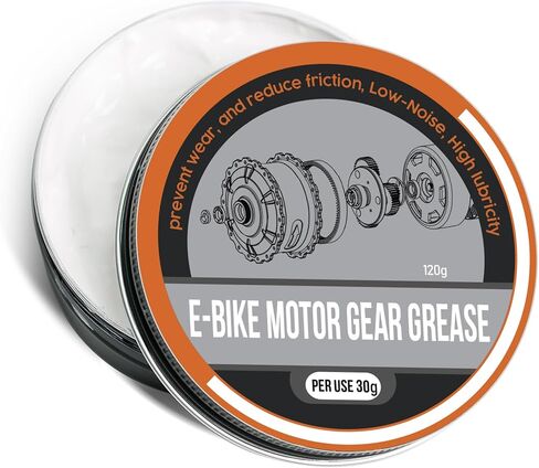 E-Bike Lithium Grease,Multi-Purpose Grease (High Temperature Type),NSF H1 Certified Food Grade Lubricant for Food/Appliance/Bicycle/Machinery,Bearings,Gears,Chains - Waterproof,Noise Reduction in Saudi Arabia
