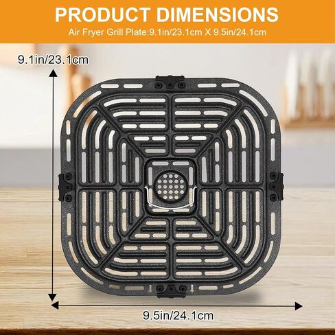 Air Fryer Rubber Bumpers for Nuwave Brio, 4 Pieces Reusable Replacement Heat Resistant Food Grade Air Fryer Silicone Rubber Feet Tabs Tips Parts Accessories for Nuwave Brio 6 IN 1 8QT 7 IN 1 7.25 QT in Saudi Arabia
